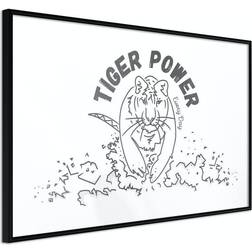 Arkiio Affisch Tiger Power [Poster] 30x20 Poster